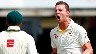 Josh Hazlewood is among the top three best bowlers in Test cricket  Nathan Lyon  2019 Ashes [upl. by Paget]