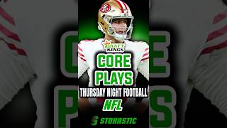 Draftkings NFL DFS Core Plays Thursday Night Football 101024  NFL DFS Picks Week 6 [upl. by Marguerie562]