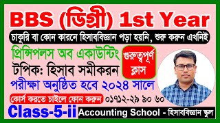 BBS 1st Year  Principles of Accounting  Equation JournalLedgerTrial Balance  Accounting School [upl. by Sugar593]