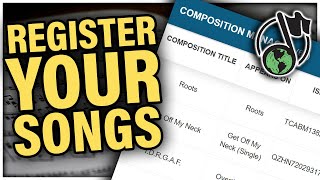 How to Register Songs with TuneCore Publishing Administration [upl. by Damek]