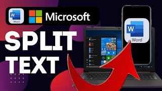 How To Split Text Into Two Columns In Word [upl. by Aniakudo]