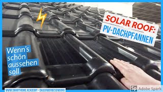 PV SolarDachziegel liefern Strom für den Cybertruck Vorbild für Tesla amp Elon Musk [upl. by Urita797]