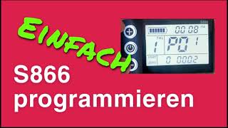 S866 Display programmieren einstellen Brainpower [upl. by Aiket]