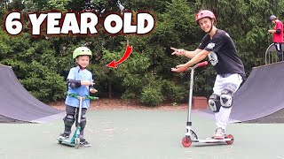 INSANE 6 YEAR OLD SCOOTER KID [upl. by Donni342]