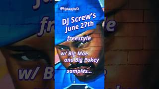 The Story Behind DJ Screws June 27th Sample Revealed djscrew krisskross hiphop [upl. by Ffirahs]