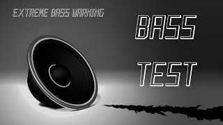 Bass Test Only Subwoofer [upl. by Kcirddec]