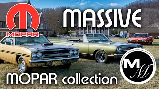 Massive Mopar car collection part 1 [upl. by Moyers]