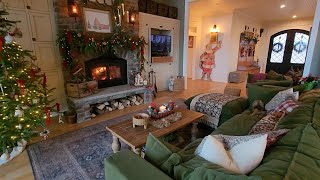 Christmas Home Tour  A Magical Country Christmas Home Tour [upl. by Gottuard]