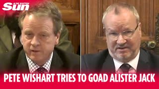 Pete Wishart tries to goad Alister Jack into future uses of Section 35 [upl. by Will]