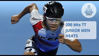 200 m Junior Men  Heats  WSG2024  Italy [upl. by Luciana623]