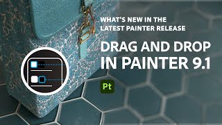 Drag and Drop in Substance 3D Painter 91 [upl. by Hauser114]