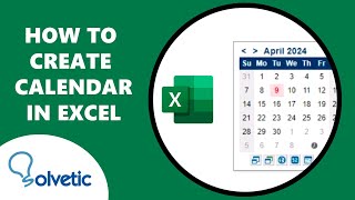 How to Create Calendar in Excel 2024 [upl. by Enelad323]