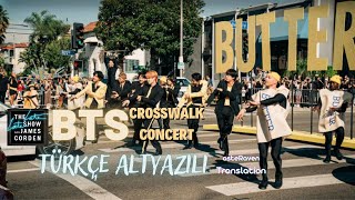 BTS Performs a Concert in the Crosswalk  PART 2  TÜRKÇE ALTYAZILI [upl. by Ekal21]