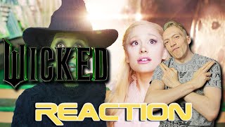 WICKED  Official Trailer 2024 REACTION [upl. by Atiekal]