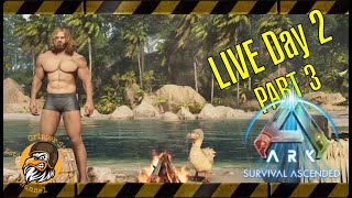 Ark Ascended  Stunning 4080 2k Day 2  Part 4 [upl. by Marrissa209]