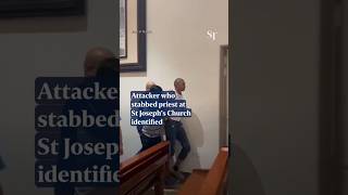 Attacker who stabbed priest at St Josephs Church identified [upl. by Macdonald]