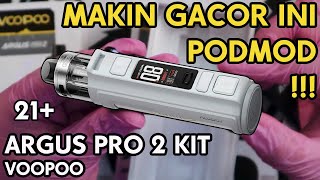 MAKIN GACOR NIH POD MOD  ARGUS PRO 2 KIT by VOOPOO [upl. by Brodsky897]