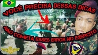 Dicas Importantes que você precisa Saber Para ser um PQD 2017 Exercito Brasileiro [upl. by Hayimas889]