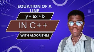 Equation of a line in C  With Algorithm [upl. by Heida]