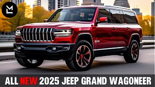 2025 Jeep Grand Wagoneer Ultimate Luxury SUV Review [upl. by Aizek]