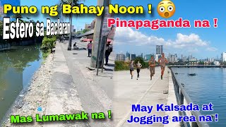 Unting unting Gumaganda na  May Kalsada at Jogging Area na  Great Improvement  Estero Pasay City [upl. by Erland]