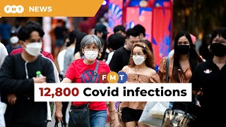 Covid19 cases almost double to nearly 12800 in one week [upl. by Simetra]