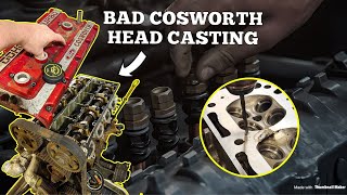 My £5000 COSWORTH ENGINE REBUILD 500BHP CYLINDER HEAD  part 1 [upl. by Harms842]