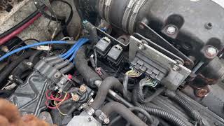 Mercruiser 50 MPI 2x1  Engine Removal [upl. by Forbes]