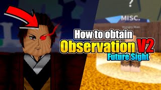 How To Get Observation V2 in Blox Fruits All Fruits Location [upl. by Aibos]