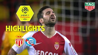 AS Monaco  RC Strasbourg Alsace  15   Highlights  ASM  RCSA  201819 [upl. by Animaj387]