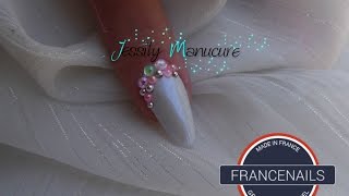 Ongle en gel quotRemplissage dun full cover avec les produits FRANCENAILquot [upl. by Arie284]