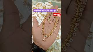 Online payment only Whats app booking 7708825933subscribe shorts supportjewellery collection [upl. by Tham]