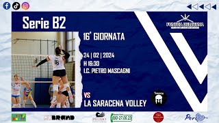 Serie B2  Volley Valley vs La Saracena Volley [upl. by Aaren]