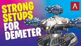 Strongest Setups For DEMETER War Robots Guide Update 70 WR [upl. by Sibylle572]