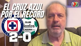 CRUZ AZUL POR EL RECORD  Cruz Azul vs Santos Laguna  Torneo Apertura 2024 Liga MX [upl. by Eislel]