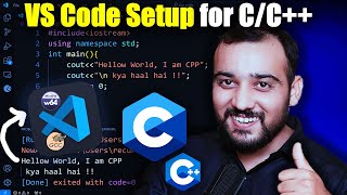 How to install C amp C in Visual Studio Code  Setup VS Code for C amp C Programmers  2024  🚀 [upl. by Richy]