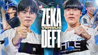 DEFT VS ZEKA  HLE VS KT  CAEDREL [upl. by Broderic946]