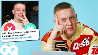 Rapper Aitch replies to fans on the internet  Actually Me  British GQ [upl. by Ecinehs71]