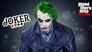 GTA 5  Joker Character Creation  Heath Ledger [upl. by Milburt]