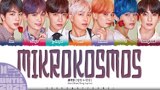 BTS 방탄소년단 Mikrokosmos 소우주 Lyrics Color Coded HanRomEng  UNTIL 2025 19 [upl. by Eded]