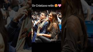 Ur Cristiano Ronaldo wife football cr7 💥😘😍urcristiano ronaldo wife football cr7 shorts [upl. by Harlene14]