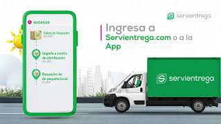 Ten el control de tu logística y rastrea tus entregas en Servientregacom o en nuestra App [upl. by Anitsud159]