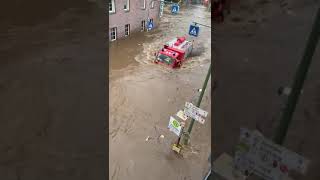 Unwetter Ecke Stolberg Hochwasser [upl. by Acinhoj]