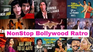 NONSTOP BOLLYWOOD RETRO DANCE PARTY DJ MIX 2024  Part 3  DJ AMIT MUMBAI [upl. by Nimajneb862]