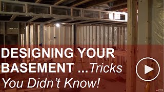 Designing Your Basement This is a LONG Video [upl. by Ssepmet]