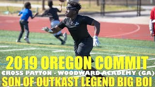 Big Bois son Cross Patton commits to Oregon [upl. by Nirtak]