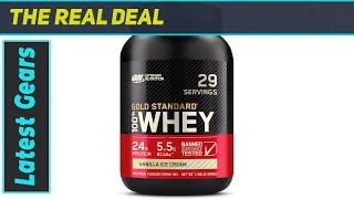 Optimum Nutrition Gold Standard Top Vanilla Whey [upl. by Hamirak544]