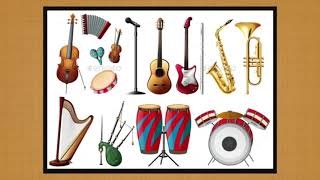 Musical Instrument guessing game [upl. by Tema]