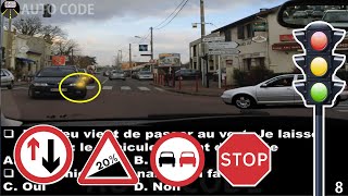 2023 Nouveau examen théorique code de la route ✅ permis de conduire france 😘 test 2 [upl. by Norven652]