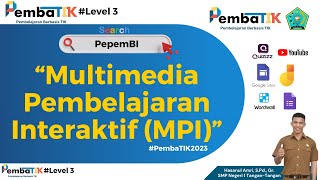 Tugas Pembatik Level 3 Media Pembelajaran Interaktif MPI dengan Google Sites  Hasanul Amri [upl. by Karney]